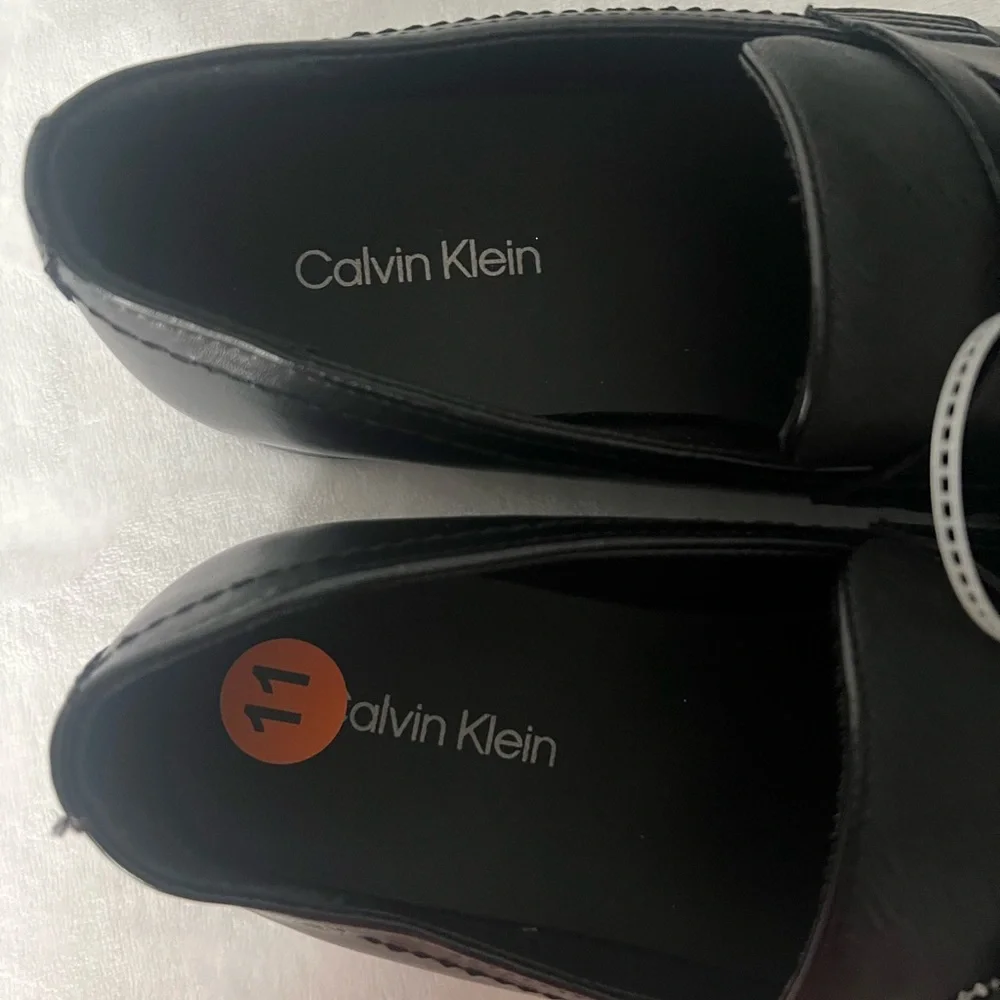 Calvin Klein Classy‎ Black Men's Shoes, Size 11, Brand New